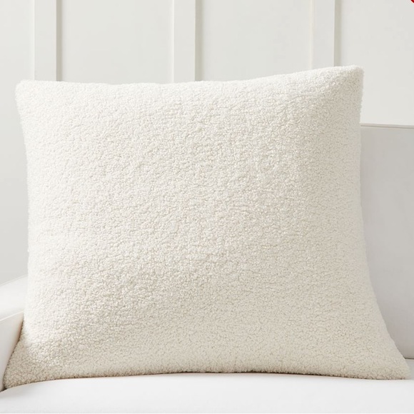 Pottery Barn Bedding Pottery Barn Cozy Teddy Faux Fur Pillow Cover